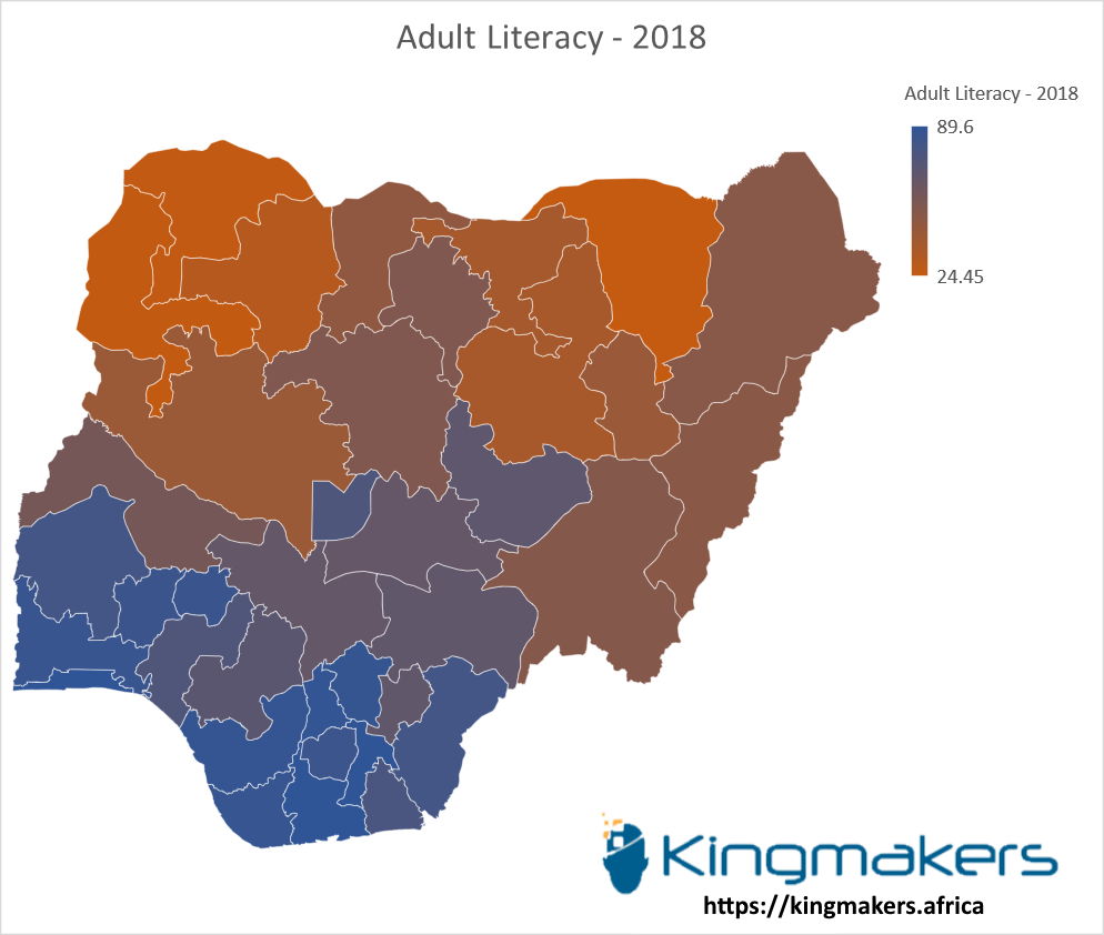 Adult Literacy: Northern Nigeria Still Has A Lot of Catching Up To Do